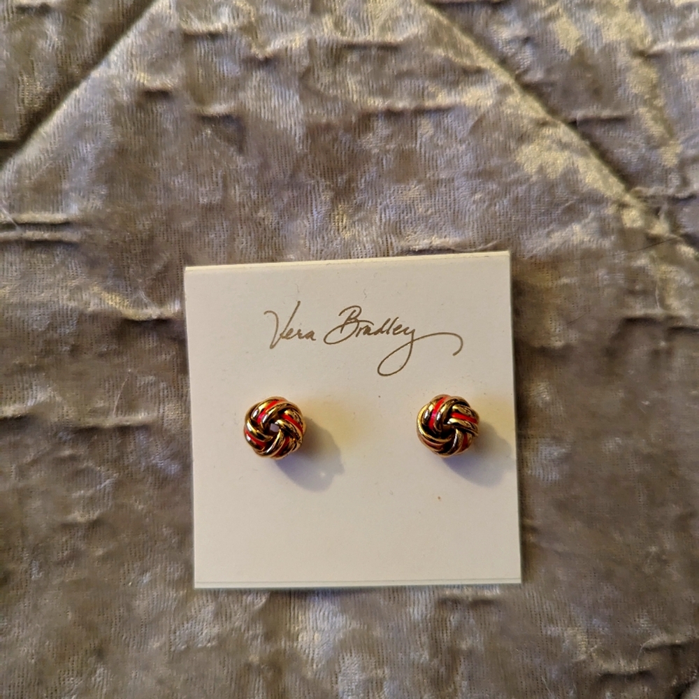 Vera Bradley Knot Studs